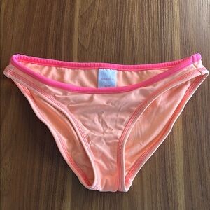 GUC Xhilaration Orange and Pink Bikini Bottoms 🫧